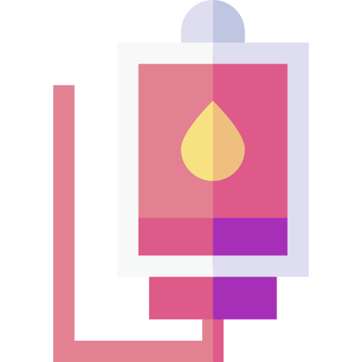 blutbeutel Basic Straight Flat icon