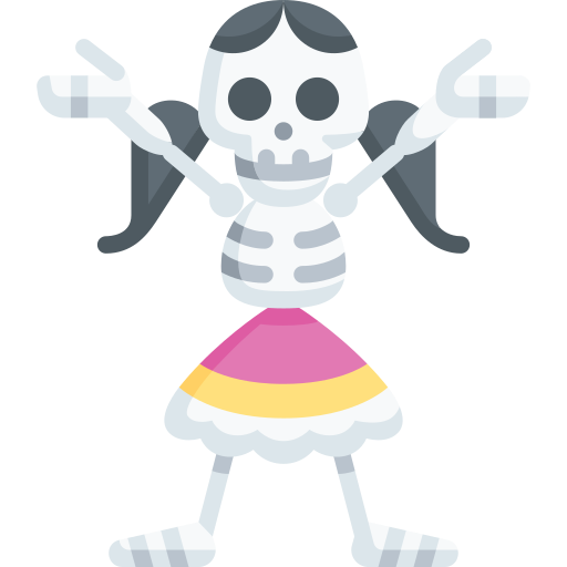 skelet Special Flat icoon