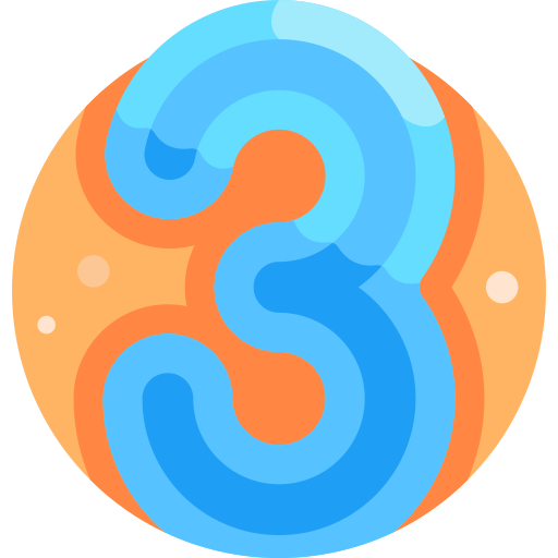 三つ Detailed Flat Circular Flat icon