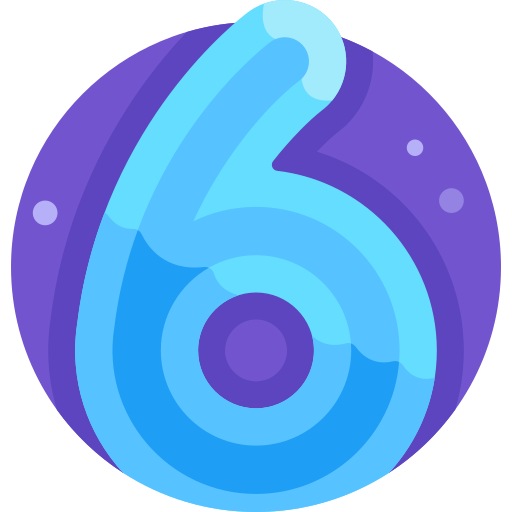 六 Detailed Flat Circular Flat icon