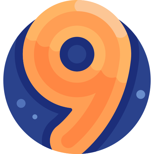 九 Detailed Flat Circular Flat icon
