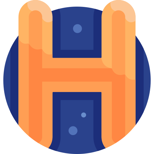 h Detailed Flat Circular Flat icon