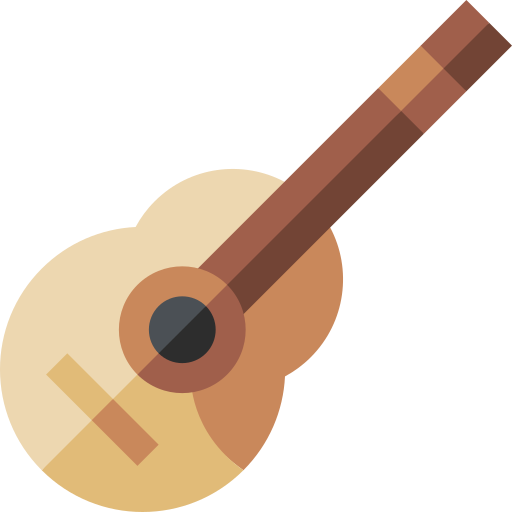 guitarra Basic Straight Flat icono
