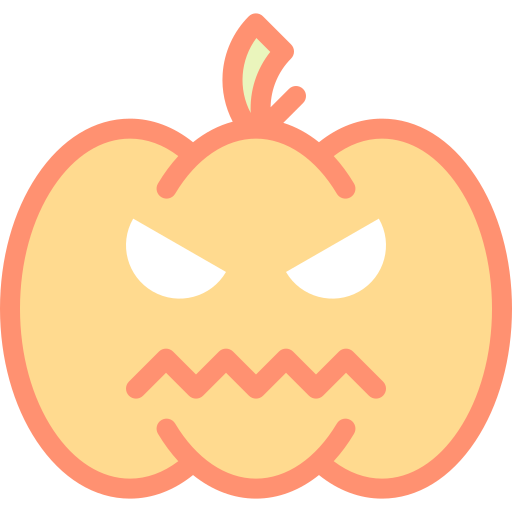 かぼちゃ Detailed color Lineal color icon
