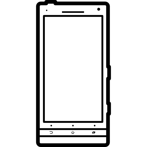 modelo popular de teléfono móvil sony xperia lt26  icono