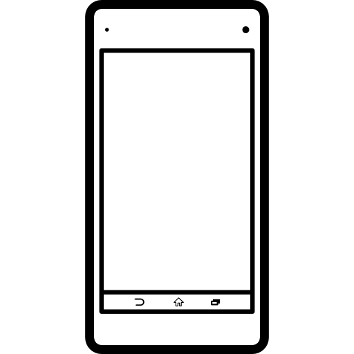 mobiele telefoon populair model sony xperia z1  icoon