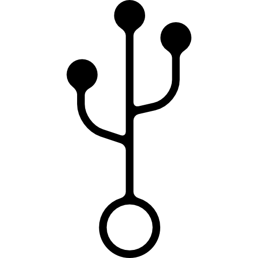 Electric port connection sign  icon