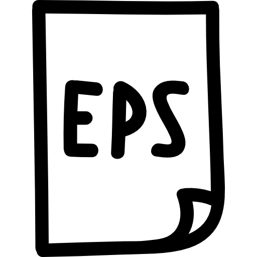 eps vector bestand hand getekend symbool  icoon
