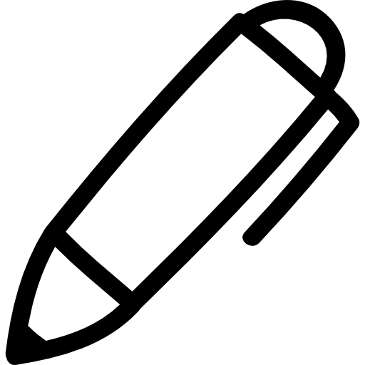 contorno de herramienta dibujado a mano pluma  icono