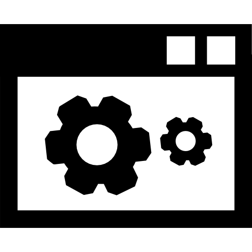 symbol interfejsu ustawień danych  ikona