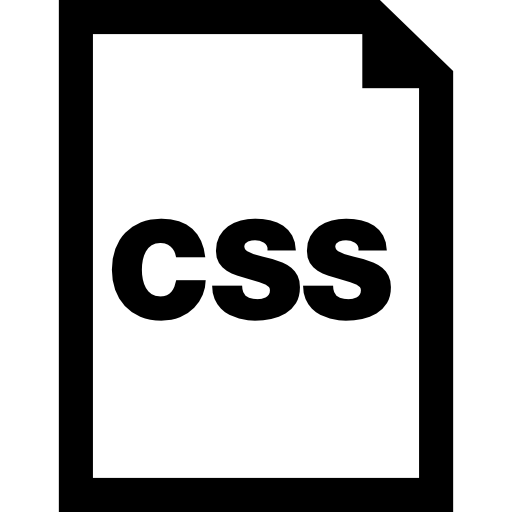 symbol interfejsu dokumentu css  ikona