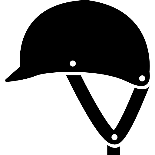 sombrero de jockey  icono