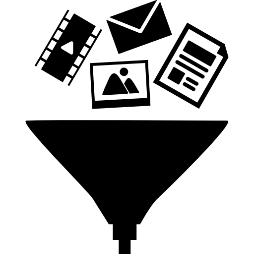 symbole danych do lejka  ikona
