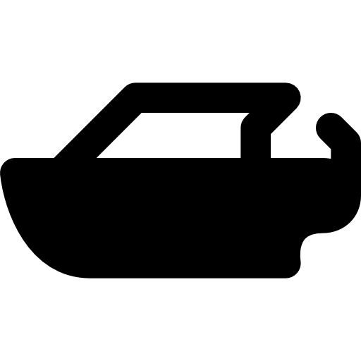 statek Basic Black Solid ikona