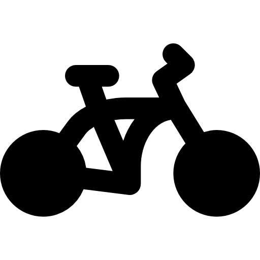 fahrrad Basic Black Solid icon