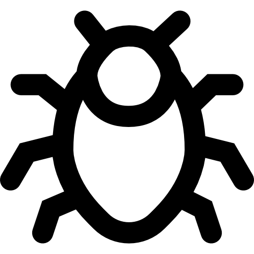 バグ Basic Black Outline icon