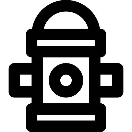 hydrant Basic Black Outline ikona