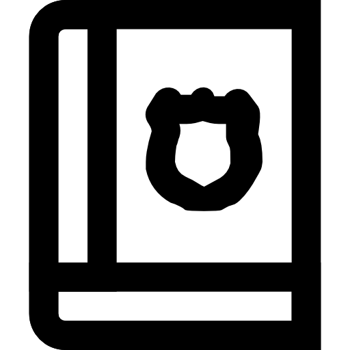 法律書 Basic Black Outline icon