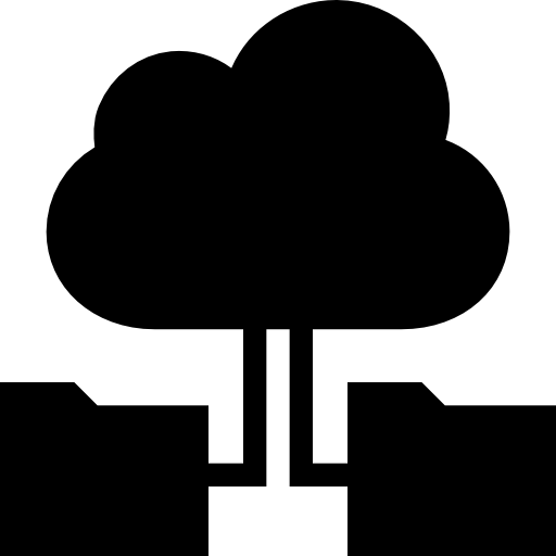 cloud computing Dinosoft Fill Icône