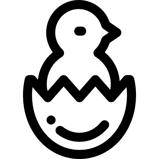 kurczak Detailed Rounded Lineal ikona