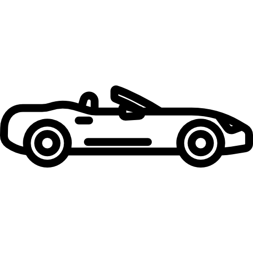 coche deportivo Special Lineal icono