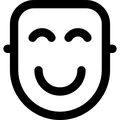 Mask Basic Rounded Lineal icon