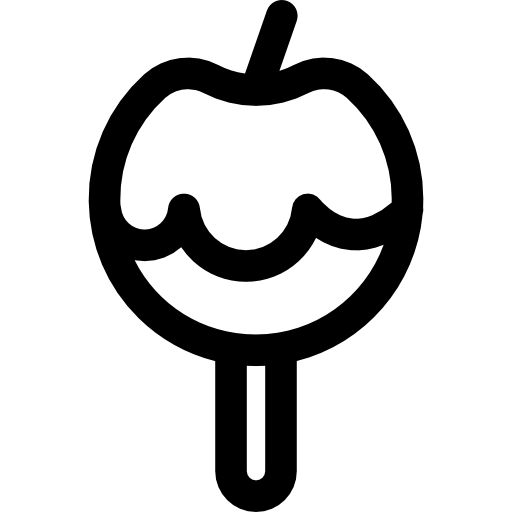 Caramelized apple Basic Rounded Lineal icon