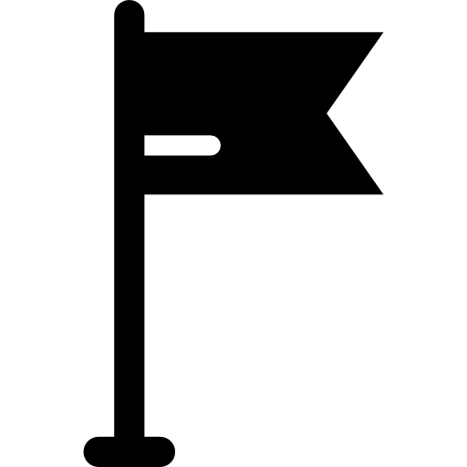 bandera Basic Rounded Filled icono
