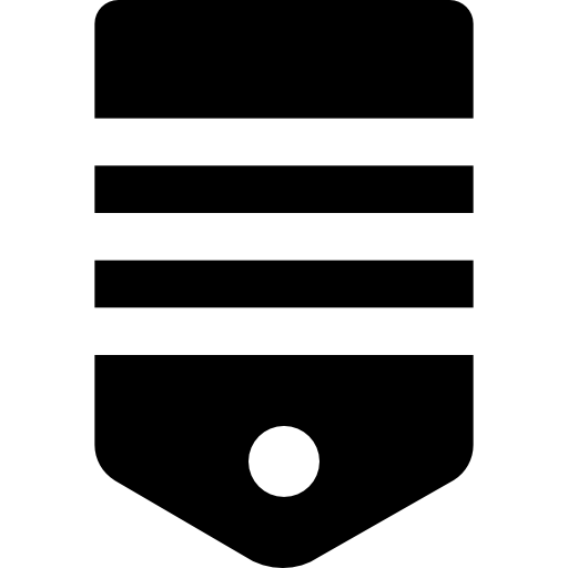 chevron Basic Black Solid icona