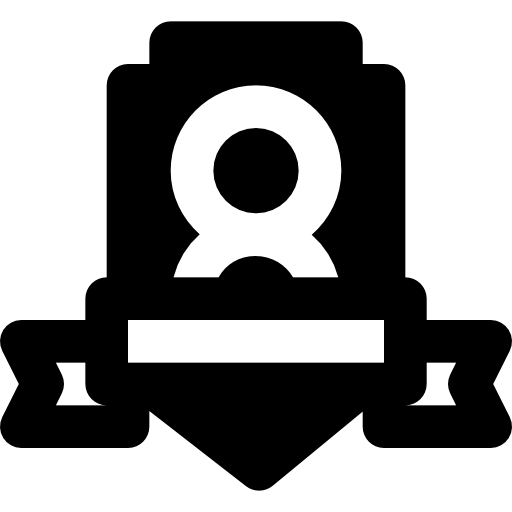 distintivi Basic Black Solid icona