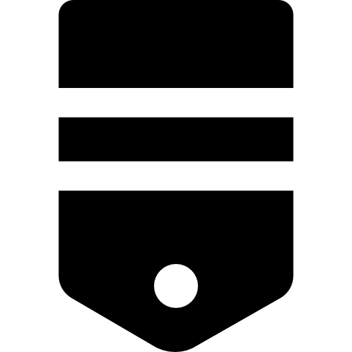 シェブロン Basic Black Solid icon