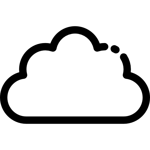 Cloud Detailed Rounded Lineal icon