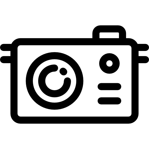 Photo camera Detailed Rounded Lineal icon