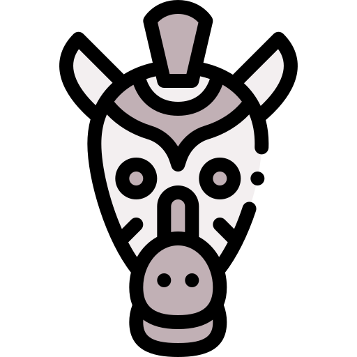 Zebra Detailed Rounded Lineal color icon