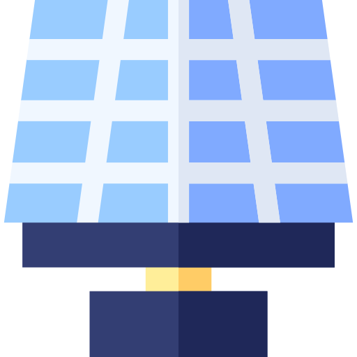 sonnenkollektor Basic Straight Flat icon