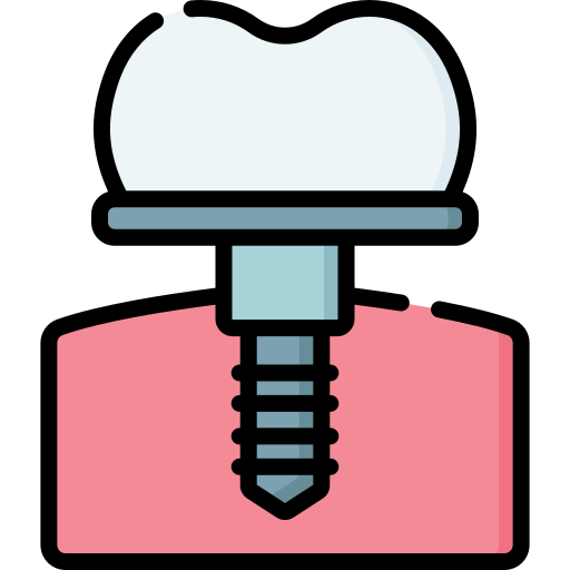 implant dentystyczny Special Lineal color ikona