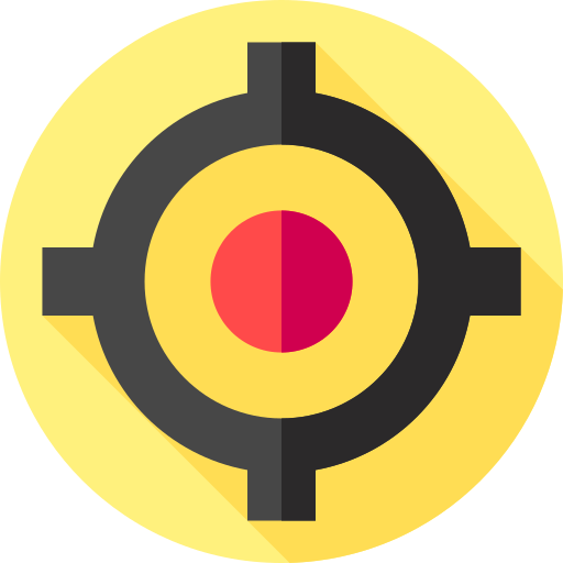 표적 Flat Circular Flat icon