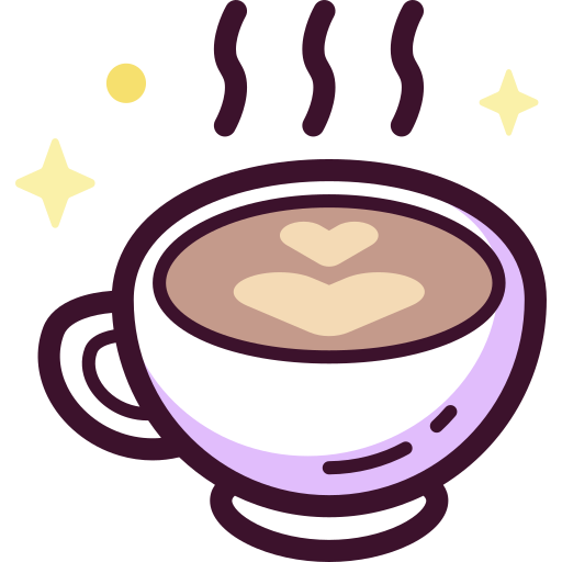 커피 Special Candy Lineal color icon