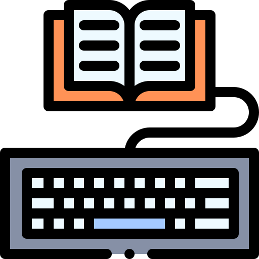 オンラインコース Detailed Rounded Lineal color icon