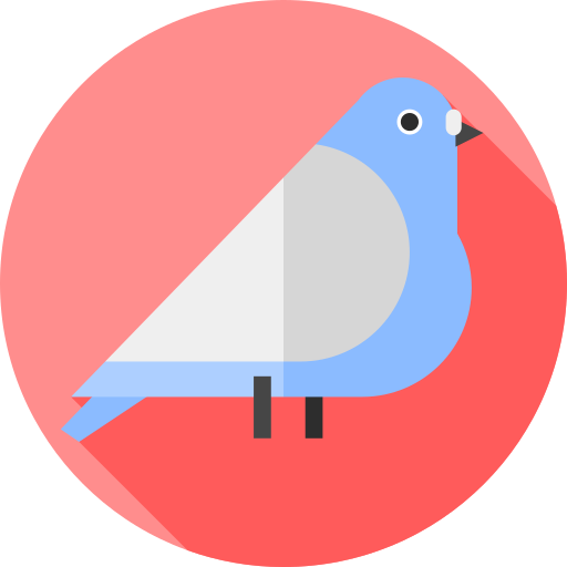 Pigeon Flat Circular Flat icon