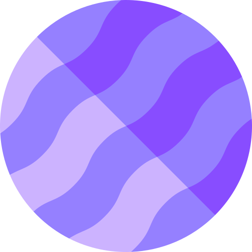 planeet Basic Straight Flat icoon