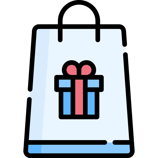 Shopping bag Special Lineal color icon