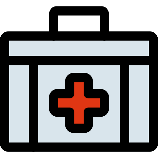 caja médica Generic Outline Color icono