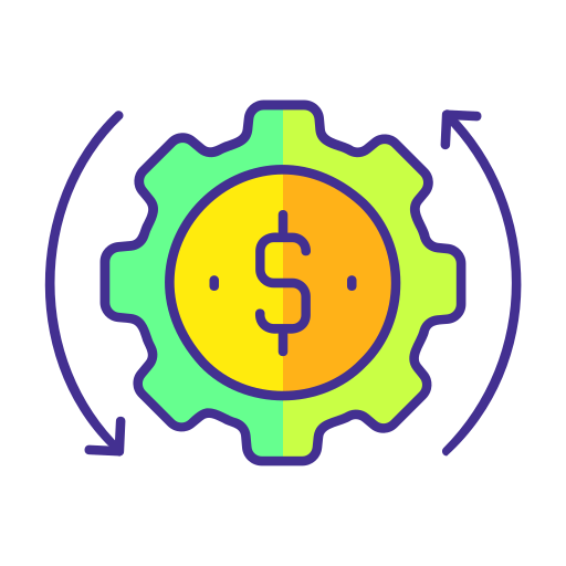 Gear Generic Outline Color icon