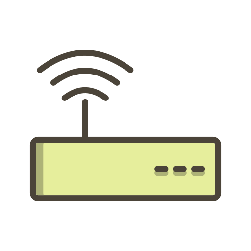router Generic Outline Color icona