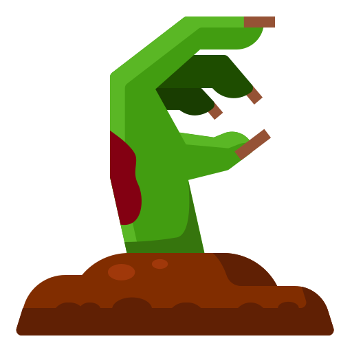 Zombie Andinur Flat icon