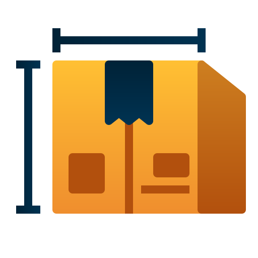Package Andinur Flat Gradient icon