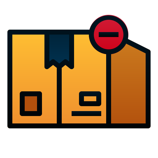 Delete package Andinur Lineal Color Gradient icon