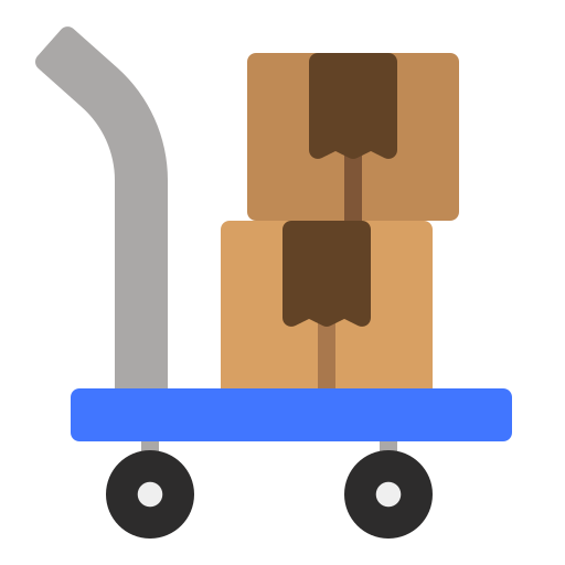 Trolley Andinur Flat icon