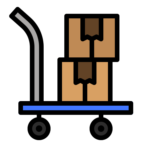 Trolley Andinur Lineal color icon